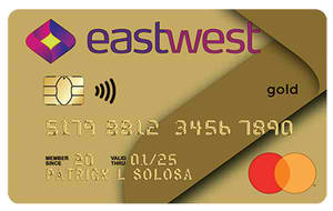 EastWest Bank - EastWest Bank Visa/Mastercard Gold