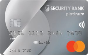 Security Bank Mastercard Platinum