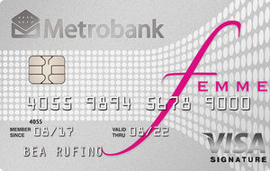 Metrobank - Metrobank Femme Signature