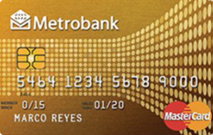 Metrobank Gold Card
