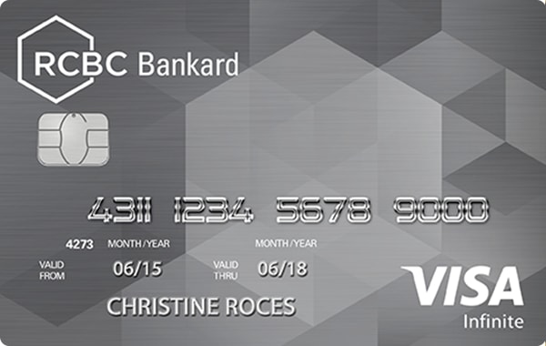 RCBC Bankard Visa Infinite Card