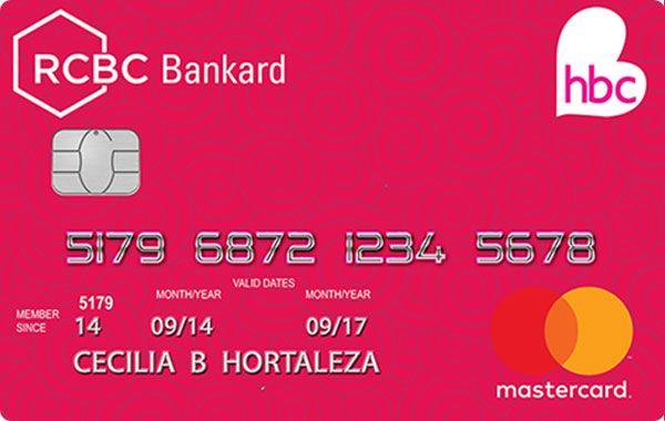 RCBC Bankard HBC Mastercard