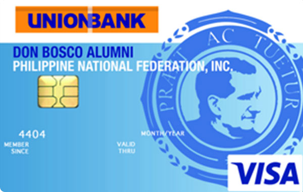 UnionBank Don Bosco Alumni Association Visa Card