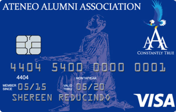 UnionBank Ateneo Alumni Association Visa Card