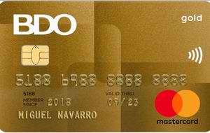 BDO Gold Mastercard